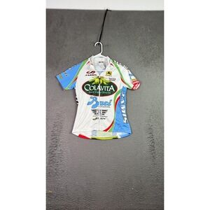 Giordana Colavita Baci Cycling Jersey Womens Small Italy Olive Oil Jamis Pro Tea